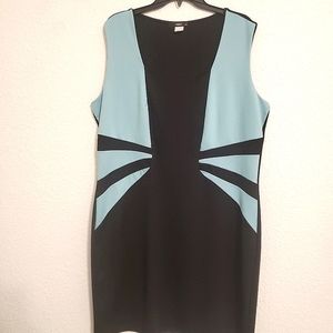 Flattering Colorblock Bodycon Dress